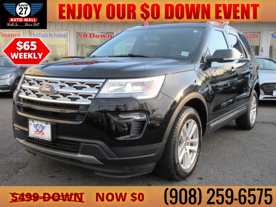2018 Ford Explorer XLT 4WD, available for sale in Linden, New Jersey | Route 27 Auto Mall. Linden, New Jersey 2018 Ford Explorer XLT 4WD, available for sale in Linden, New Jersey | Route 27 Auto Mall. Linden, New Jersey