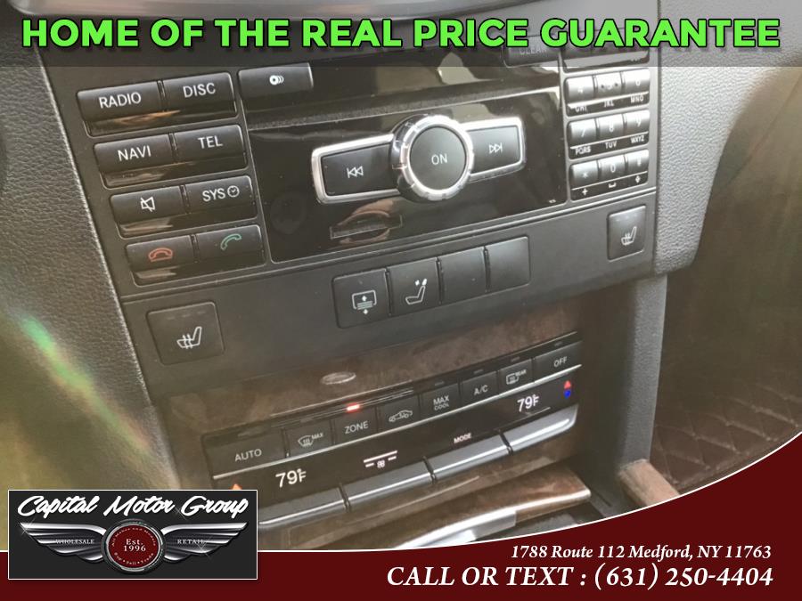Used Mercedes-Benz E-Class 4dr Sdn E350 Luxury 4MATIC *Ltd Avail* 2013 | Capital Motor Group Inc. Medford, New York Used Mercedes-Benz E-Class 4dr Sdn E350 Luxury 4MATIC *Ltd Avail* 2013 | Capital Motor Group Inc. Medford, New York