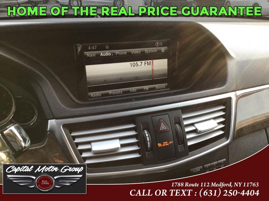 Used Mercedes-Benz E-Class 4dr Sdn E350 Luxury 4MATIC *Ltd Avail* 2013 | Capital Motor Group Inc. Medford, New York Used Mercedes-Benz E-Class 4dr Sdn E350 Luxury 4MATIC *Ltd Avail* 2013 | Capital Motor Group Inc. Medford, New York