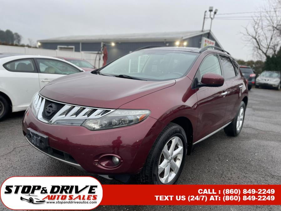 2009 Nissan Murano AWD 4dr LE, available for sale in East Windsor, Connecticut | Stop & Drive Auto Sales. East Windsor, Connecticut