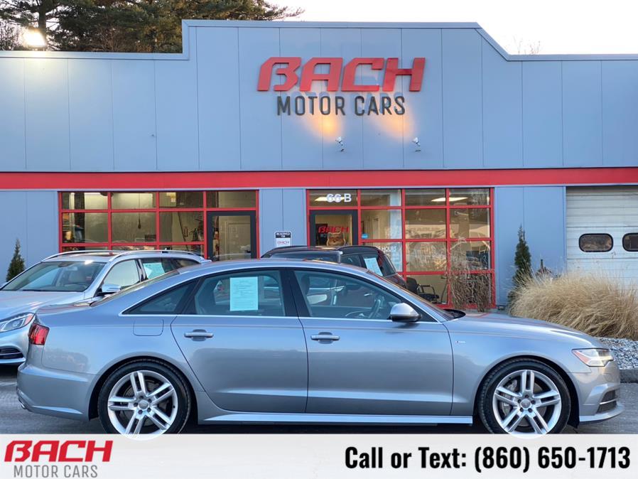 2016 Audi A6 4dr Sdn quattro 2.0T Premium Plus, available for sale in Canton , Connecticut | Bach Motor Cars. Canton , Connecticut