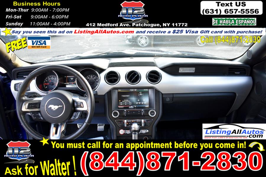 Used Ford Mustang 2dr Conv EcoBoost Premium 2015 | www.ListingAllAutos.com. Patchogue, New York