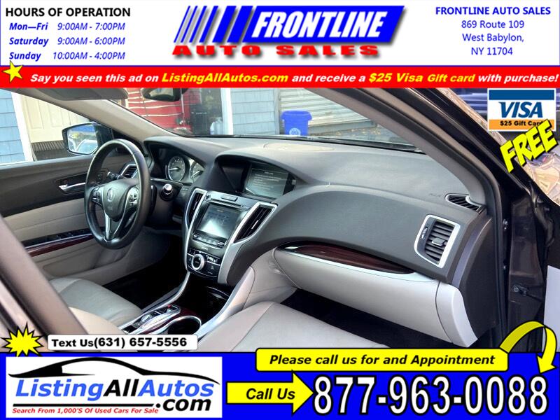 Used Acura Tlx 4dr Sdn FWD V6 Tech 2015 | www.ListingAllAutos.com. Patchogue, New York