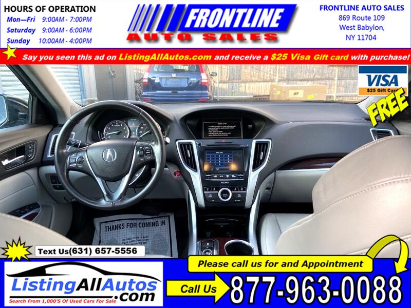 Used Acura Tlx 4dr Sdn FWD V6 Tech 2015 | www.ListingAllAutos.com. Patchogue, New York