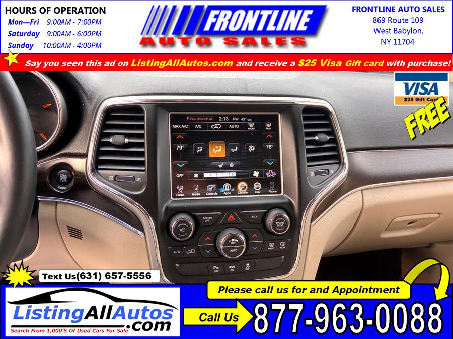 Used Jeep Grand Cherokee 4WD 4dr Limited 2014 | www.ListingAllAutos.com. Patchogue, New York