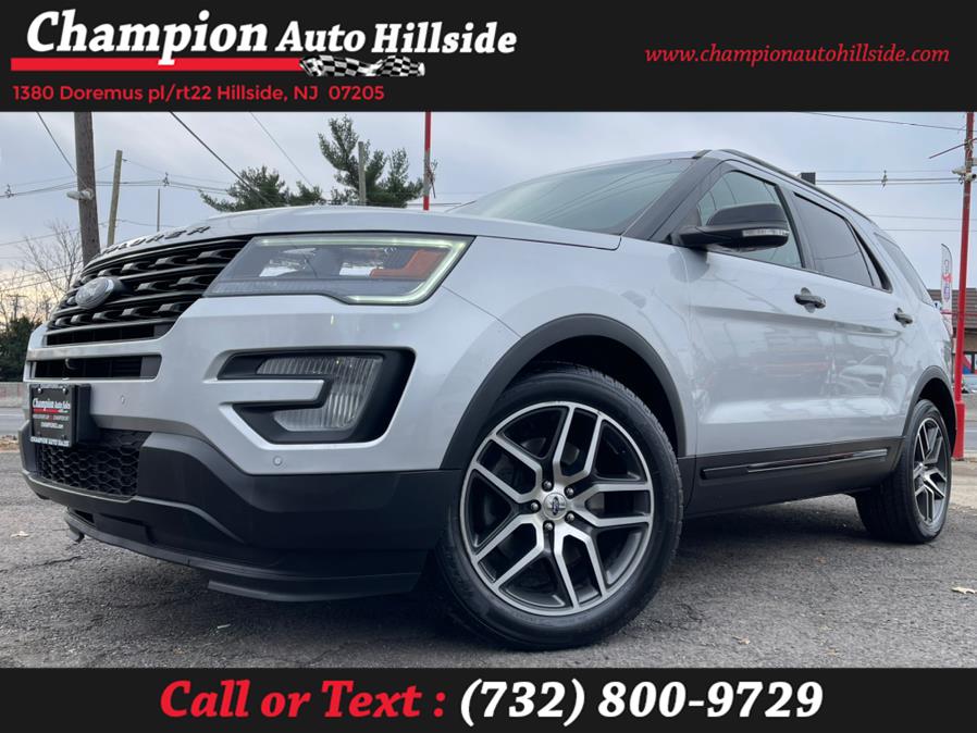 2017 Ford Explorer Sport 4WD, available for sale in Hillside, New Jersey | Champion Auto Sales. Hillside, New Jersey 2017 Ford Explorer Sport 4WD, available for sale in Hillside, New Jersey | Champion Auto Sales. Hillside, New Jersey