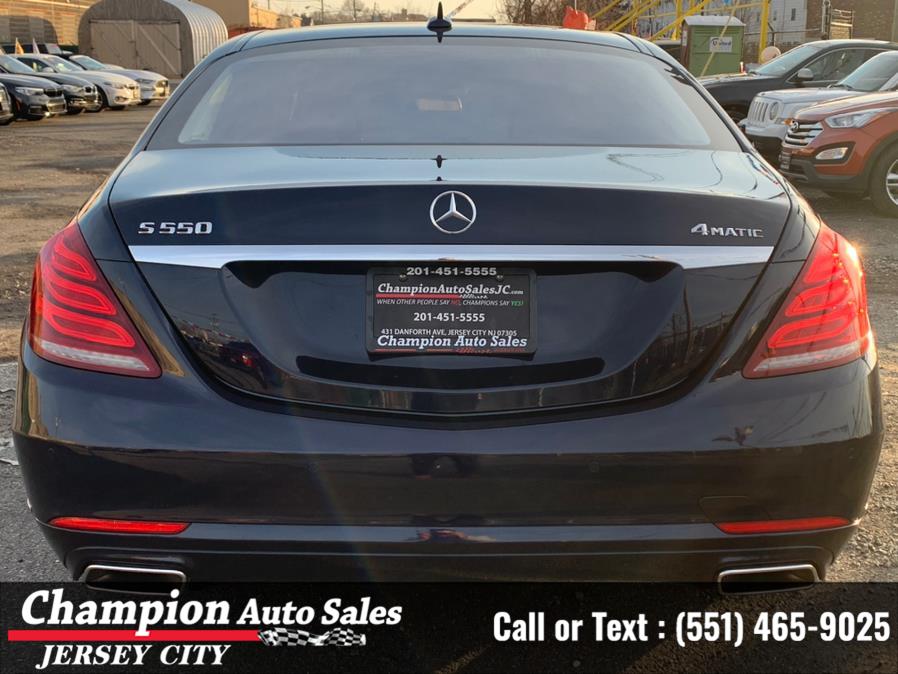 Used Mercedes-Benz S-Class 4dr Sdn S550 4MATIC 2015 | Champion Auto Sales of JC. Jersey City, New Jersey Used Mercedes-Benz S-Class 4dr Sdn S550 4MATIC 2015 | Champion Auto Sales of JC. Jersey City, New Jersey