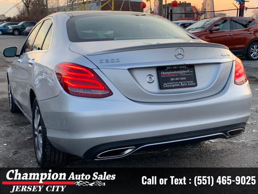 Used Mercedes-Benz C-Class C 300 4MATIC Sedan with Sport Pkg 2017 | Champion Auto Sales of JC. Jersey City, New Jersey Used Mercedes-Benz C-Class C 300 4MATIC Sedan with Sport Pkg 2017 | Champion Auto Sales of JC. Jersey City, New Jersey