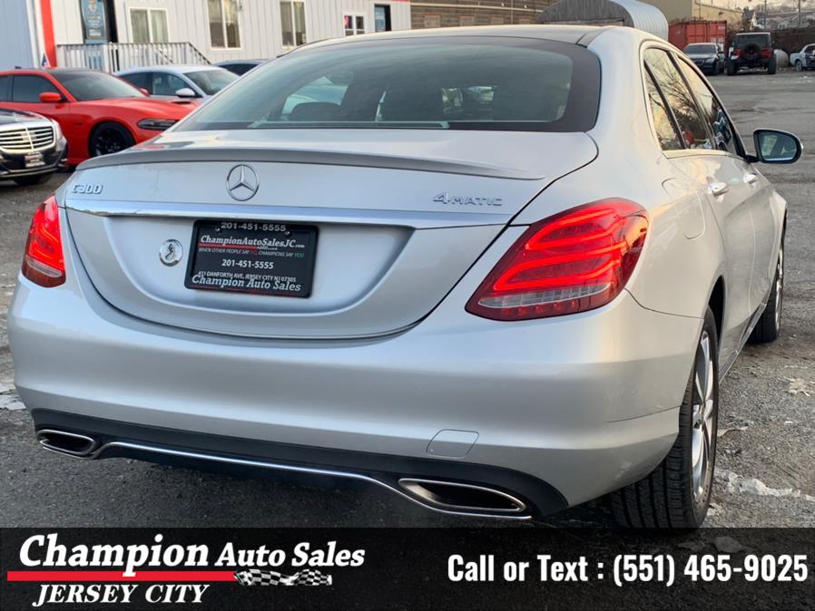 Used Mercedes-Benz C-Class C 300 4MATIC Sedan with Sport Pkg 2017 | Champion Auto Sales of JC. Jersey City, New Jersey Used Mercedes-Benz C-Class C 300 4MATIC Sedan with Sport Pkg 2017 | Champion Auto Sales of JC. Jersey City, New Jersey
