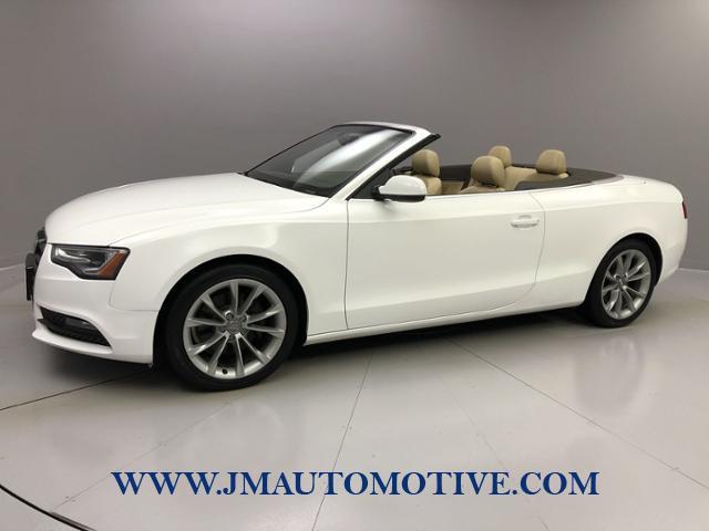 2014 Audi A5 2dr Cabriolet Auto FrontTrak 2.0T P, available for sale in Naugatuck, Connecticut | J&M Automotive Sls&Svc LLC. Naugatuck, Connecticut