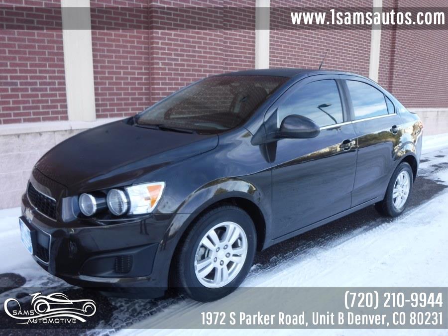 2013 Chevrolet Sonic 4dr Sdn Auto LT, available for sale in Denver, Colorado | Sam's Automotive. Denver, Colorado