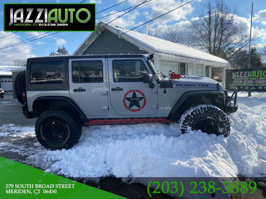 2015 Jeep Wrangler Unlimited 4WD 4dr Rubicon Hard Rock, available for sale in Meriden, Connecticut | Jazzi Auto Sales LLC. Meriden, Connecticut 2015 Jeep Wrangler Unlimited 4WD 4dr Rubicon Hard Rock, available for sale in Meriden, Connecticut | Jazzi Auto Sales LLC. Meriden, Connecticut