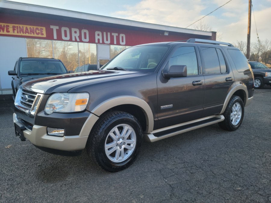 Used Ford Explorer 4dr 114" WB 4.6L Eddie Bauer 4WD Leather Sunroof 2006 | Toro Auto. East Windsor, Connecticut