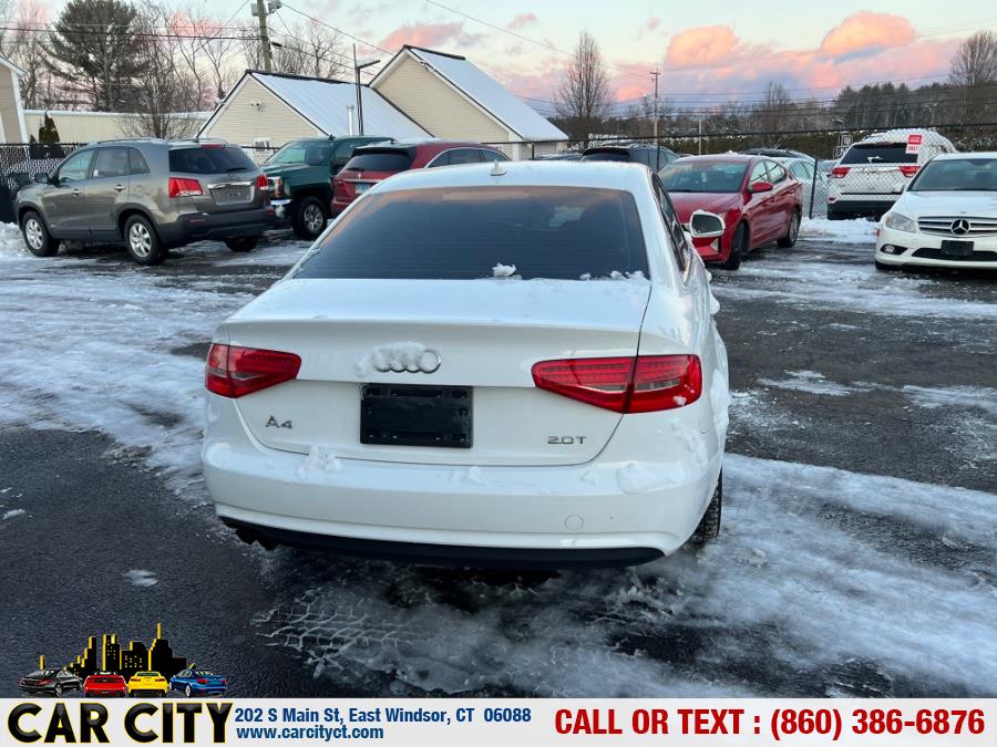 2013 Audi A4 4dr Sdn CVT FrontTrak 2.0T Premium Plus, available for sale in East Windsor, Connecticut | Car City LLC. East Windsor, Connecticut 2013 Audi A4 4dr Sdn CVT FrontTrak 2.0T Premium Plus, available for sale in East Windsor, Connecticut | Car City LLC. East Windsor, Connecticut