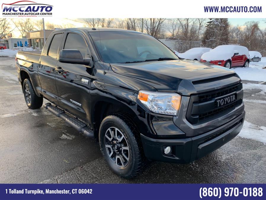 Used Toyota Tundra 4WD Truck Double Cab 5.7L V8 6-Spd AT SR5 (Natl) 2016 | Manchester Autocar Center. Manchester, Connecticut