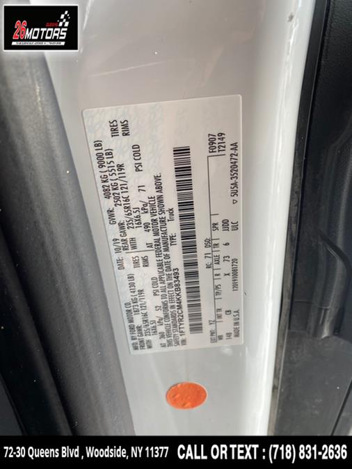 Used Ford Transit Van T-250 148" Med Rf 9000 GVWR Sliding RH Dr 2019 | 26 Motors Queens. Woodside, New York Used Ford Transit Van T-250 148" Med Rf 9000 GVWR Sliding RH Dr 2019 | 26 Motors Queens. Woodside, New York