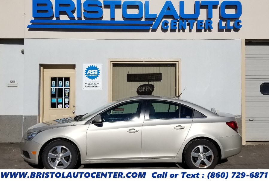 2014 Chevrolet Cruze 4dr Sdn Auto 1LT, available for sale in Bristol, Connecticut | Bristol Auto Center LLC. Bristol, Connecticut