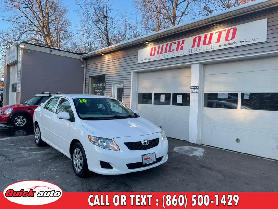 Used Toyota Corolla 4dr Sdn Auto LE 2010 | Quick Auto LLC. Bristol, Connecticut Used Toyota Corolla 4dr Sdn Auto LE 2010 | Quick Auto LLC. Bristol, Connecticut