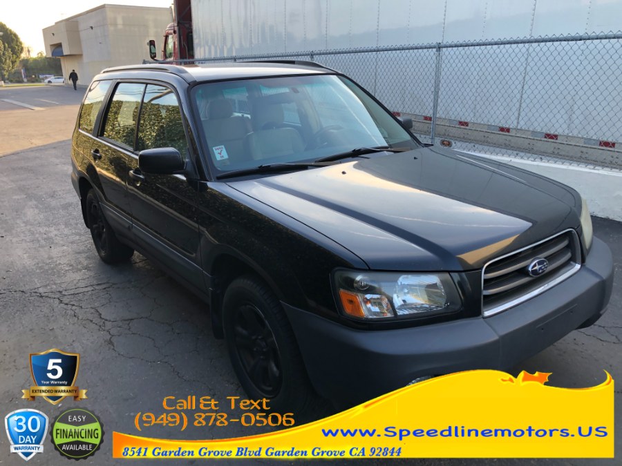 Used Subaru Forester 4dr 2.5 X Auto 2005 | Speedline Motors. Garden Grove, California Used Subaru Forester 4dr 2.5 X Auto 2005 | Speedline Motors. Garden Grove, California