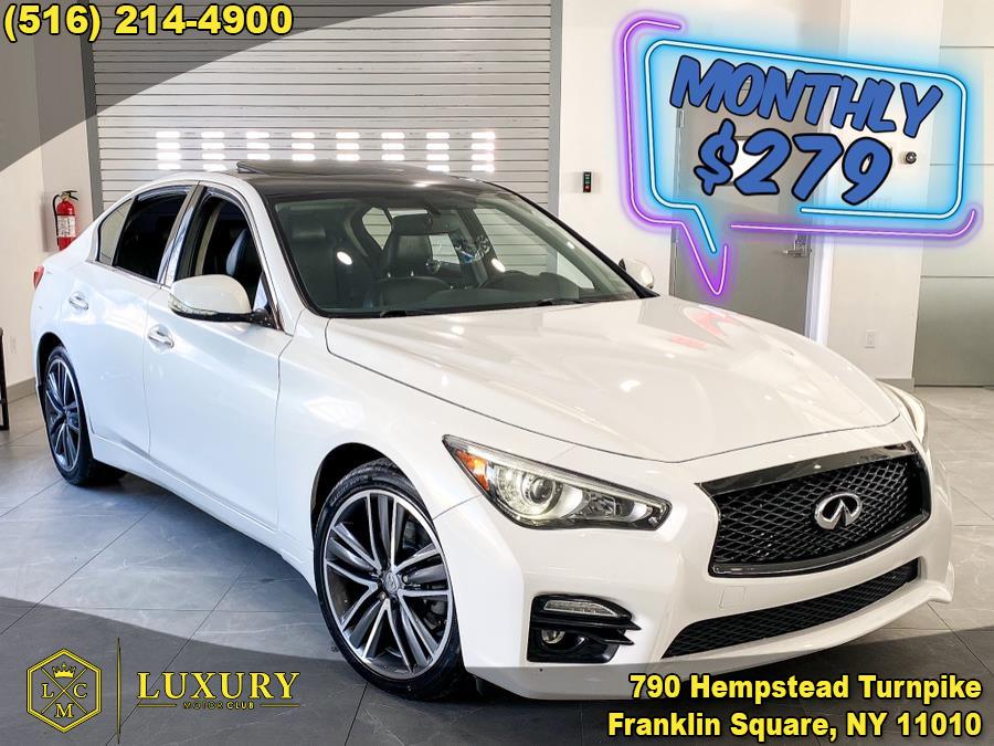2015 INFINITI Q50 4dr Sdn AWD, available for sale in Franklin Square, New York | Luxury Motor Club. Franklin Square, New York