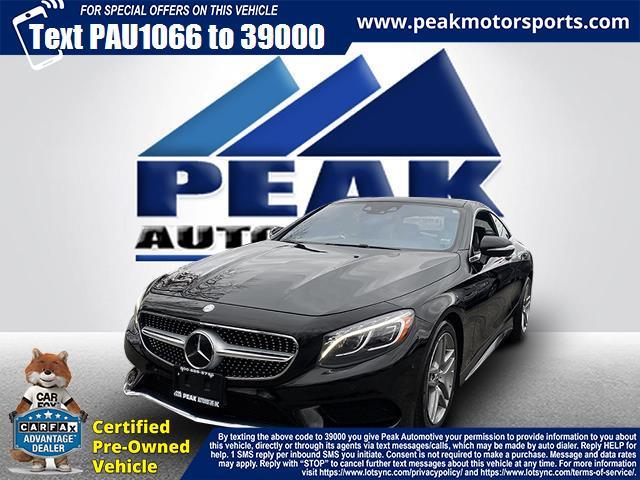 2015 Mercedes-Benz S-Class 2dr Cpe S550 4MATIC, available for sale in Bayshore, New York | Peak Automotive Inc.. Bayshore, New York