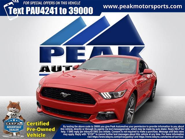 Used Ford Mustang 2dr Fastback EcoBoost Premium 2015 | Peak Automotive Inc.. Bayshore, New York