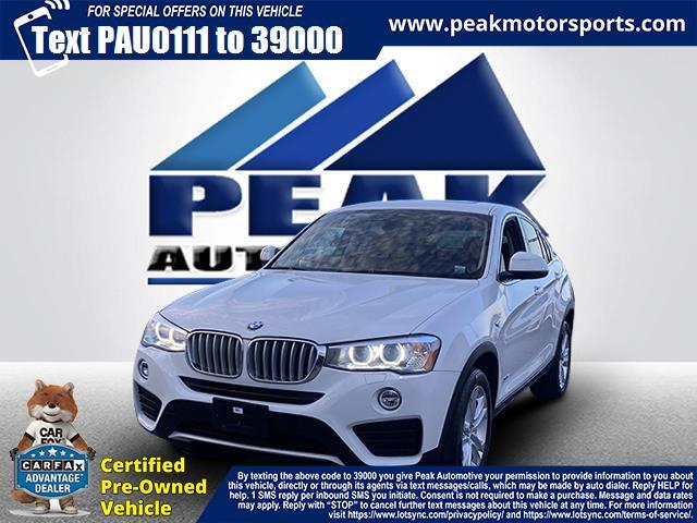 2016 BMW X4 AWD 4dr xDrive28i, available for sale in Bayshore, New York | Peak Automotive Inc.. Bayshore, New York