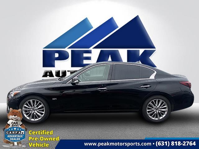Used INFINITI Q50 3.0t LUXE AWD 2018 | Peak Automotive Inc.. Bayshore, New York Used INFINITI Q50 3.0t LUXE AWD 2018 | Peak Automotive Inc.. Bayshore, New York