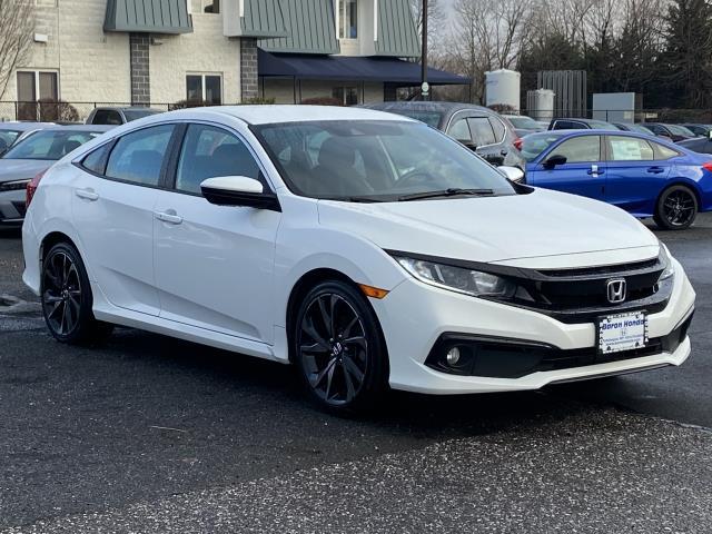 Used Honda Civic Sedan Sport 2019 | Baron Supercenter. Patchogue, New York Used Honda Civic Sedan Sport 2019 | Baron Supercenter. Patchogue, New York