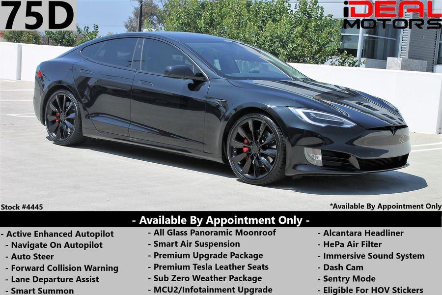Used Tesla Model s 75D Sedan 4D 2018 | Ideal Motors. Costa Mesa, California Used Tesla Model s 75D Sedan 4D 2018 | Ideal Motors. Costa Mesa, California