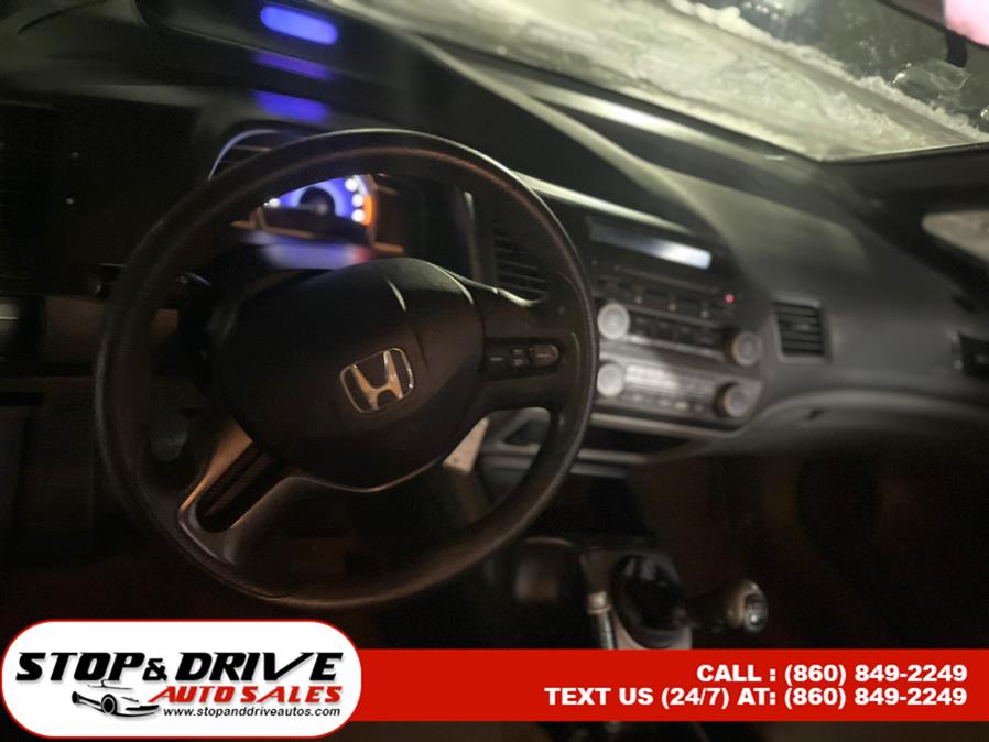 2008 Honda Civic Sdn 4dr Man LX, available for sale in East Windsor, Connecticut | Stop & Drive Auto Sales. East Windsor, Connecticut 2008 Honda Civic Sdn 4dr Man LX, available for sale in East Windsor, Connecticut | Stop & Drive Auto Sales. East Windsor, Connecticut