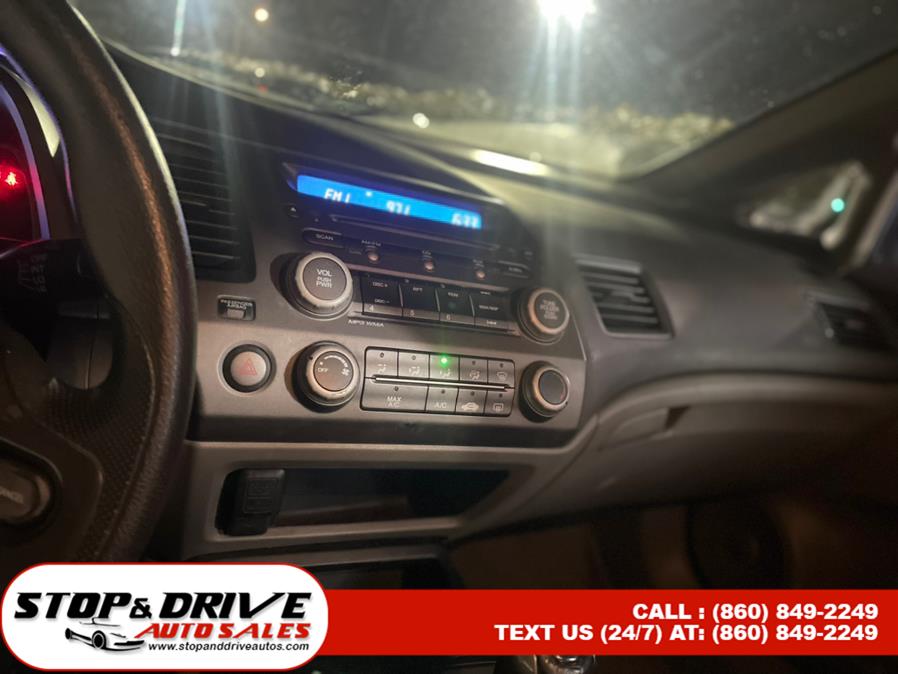 2008 Honda Civic Sdn 4dr Man LX, available for sale in East Windsor, Connecticut | Stop & Drive Auto Sales. East Windsor, Connecticut 2008 Honda Civic Sdn 4dr Man LX, available for sale in East Windsor, Connecticut | Stop & Drive Auto Sales. East Windsor, Connecticut