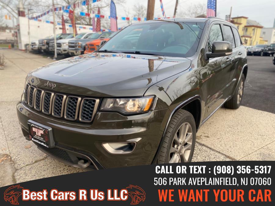2016 Jeep Grand Cherokee 4WD 4dr Limited 75th Anniversary, available for sale in Plainfield, New Jersey | Best Cars R Us LLC. Plainfield, New Jersey 2016 Jeep Grand Cherokee 4WD 4dr Limited 75th Anniversary, available for sale in Plainfield, New Jersey | Best Cars R Us LLC. Plainfield, New Jersey
