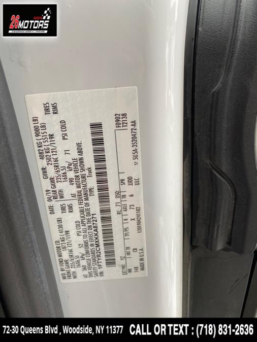 Used Ford Transit Van T-250 148" Med Rf 9000 GVWR Sliding RH Dr 2019 | 26 Motors Queens. Woodside, New York Used Ford Transit Van T-250 148" Med Rf 9000 GVWR Sliding RH Dr 2019 | 26 Motors Queens. Woodside, New York