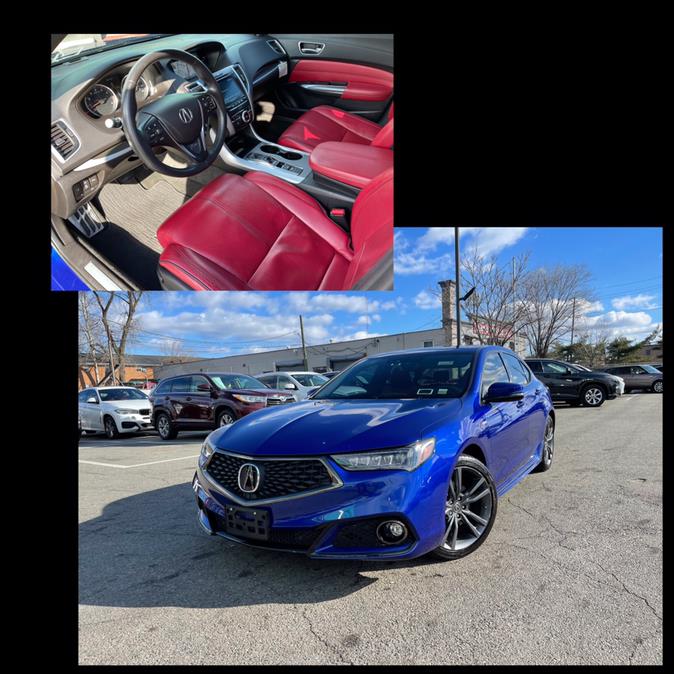 Used Acura TLX 3.5L FWD w/A-SPEC Pkg Red Leather 2018 | European Auto Expo. Lodi, New Jersey