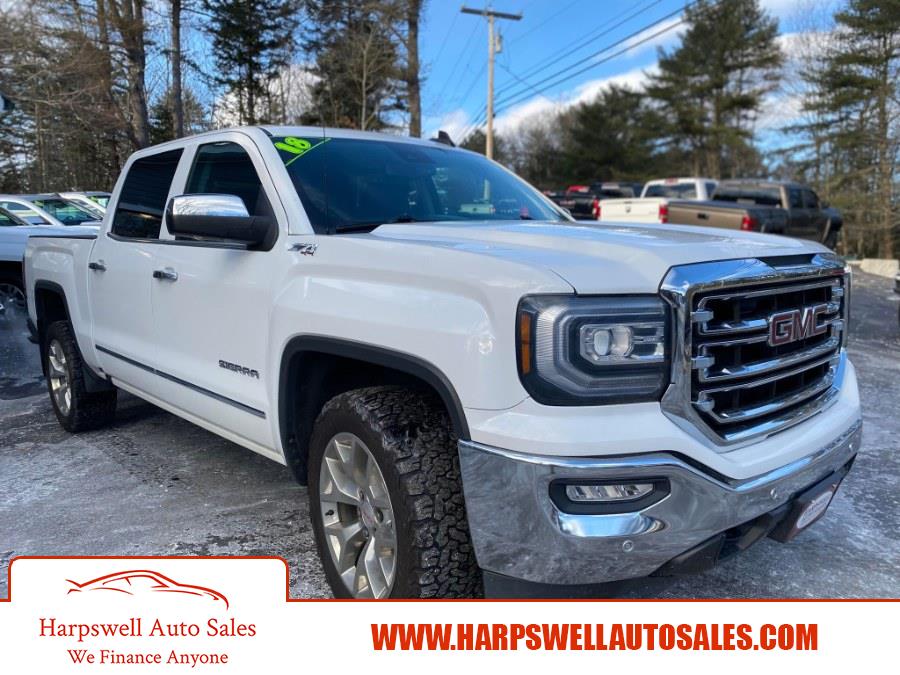 Used GMC Sierra 1500 4WD Crew Cab 143.5" SLT 2018 | Harpswell Auto Sales Inc. Harpswell, Maine Used GMC Sierra 1500 4WD Crew Cab 143.5" SLT 2018 | Harpswell Auto Sales Inc. Harpswell, Maine