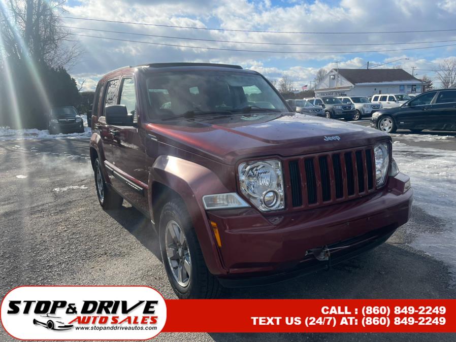 Used Jeep Liberty 4WD 4dr Sport 2008 | Stop & Drive Auto Sales. East Windsor, Connecticut Used Jeep Liberty 4WD 4dr Sport 2008 | Stop & Drive Auto Sales. East Windsor, Connecticut