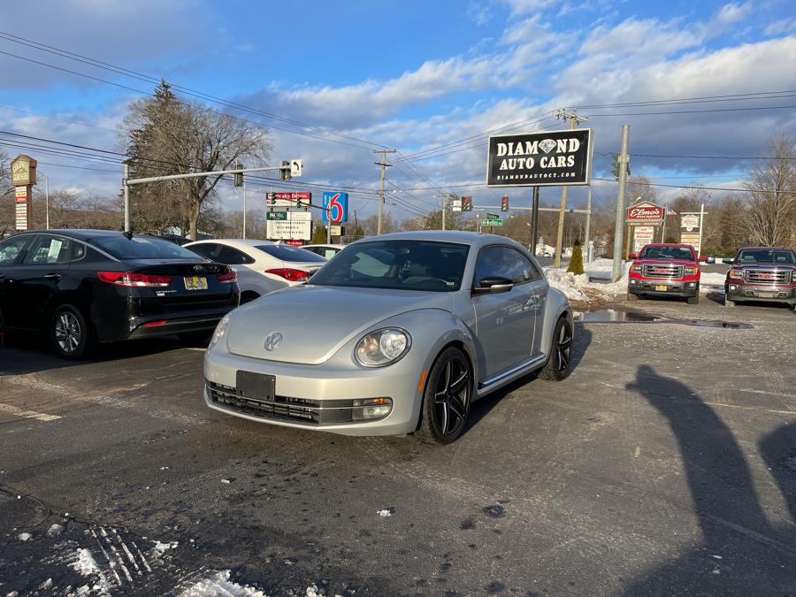 2012 Volkswagen Beetle 2dr Cpe Man 2.0T Turbo, available for sale in Vernon, Connecticut | TD Automotive Enterprises LLC DBA Diamond Auto Cars. Vernon, Connecticut