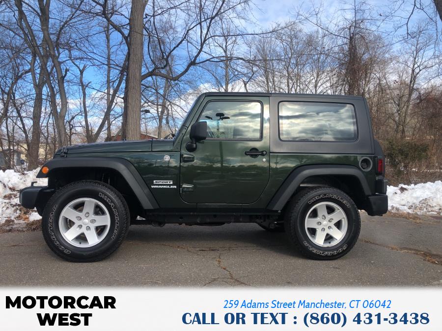 2010 Jeep Wrangler 4WD 2dr Sport, available for sale in Manchester, Connecticut | Motorcar West. Manchester, Connecticut 2010 Jeep Wrangler 4WD 2dr Sport, available for sale in Manchester, Connecticut | Motorcar West. Manchester, Connecticut
