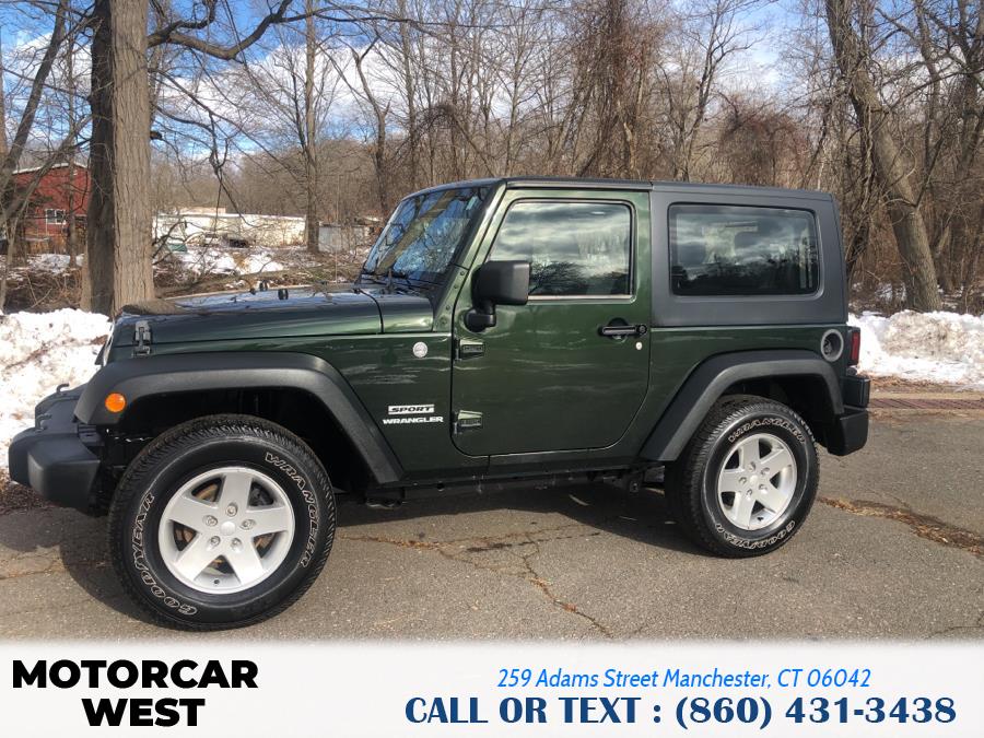 2010 Jeep Wrangler 4WD 2dr Sport, available for sale in Manchester, Connecticut | Motorcar West. Manchester, Connecticut 2010 Jeep Wrangler 4WD 2dr Sport, available for sale in Manchester, Connecticut | Motorcar West. Manchester, Connecticut