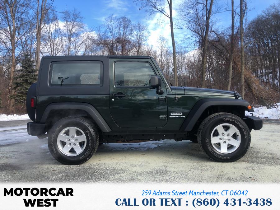 2010 Jeep Wrangler 4WD 2dr Sport, available for sale in Manchester, Connecticut | Motorcar West. Manchester, Connecticut 2010 Jeep Wrangler 4WD 2dr Sport, available for sale in Manchester, Connecticut | Motorcar West. Manchester, Connecticut