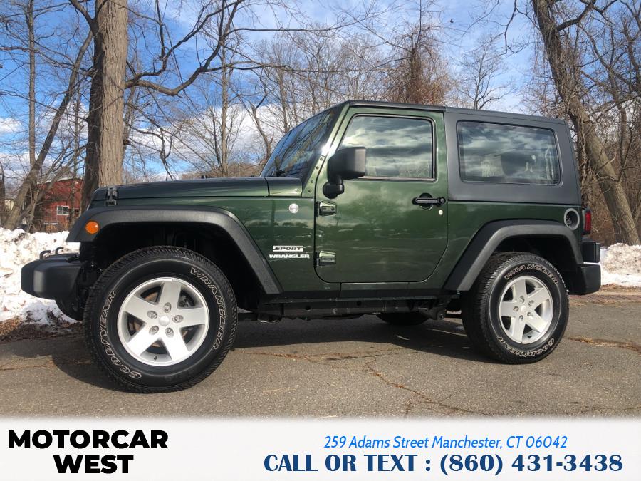 Used Jeep Wrangler 4WD 2dr Sport 2010 | Motorcar West. Manchester, Connecticut