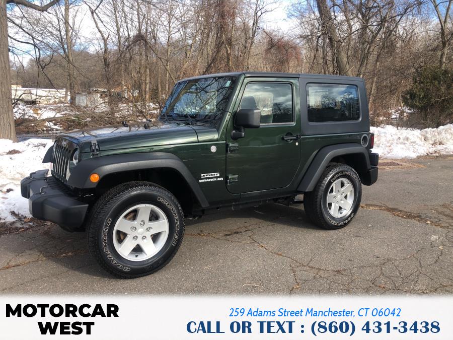 2010 Jeep Wrangler 4WD 2dr Sport, available for sale in Manchester, Connecticut | Motorcar West. Manchester, Connecticut 2010 Jeep Wrangler 4WD 2dr Sport, available for sale in Manchester, Connecticut | Motorcar West. Manchester, Connecticut