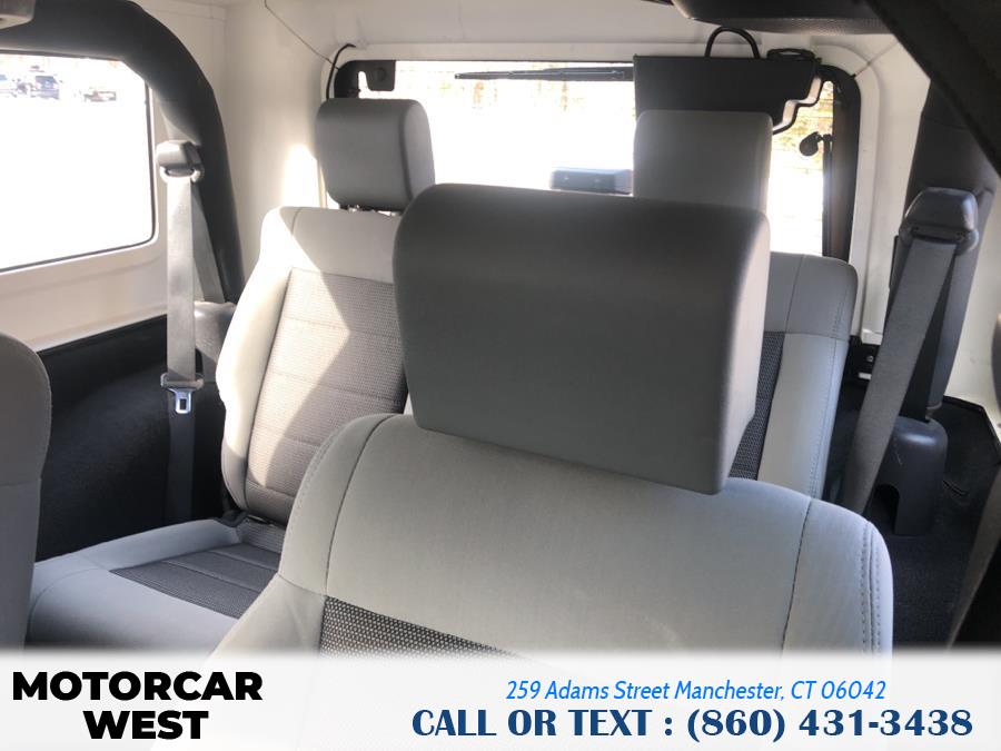 2010 Jeep Wrangler 4WD 2dr Sport, available for sale in Manchester, Connecticut | Motorcar West. Manchester, Connecticut 2010 Jeep Wrangler 4WD 2dr Sport, available for sale in Manchester, Connecticut | Motorcar West. Manchester, Connecticut