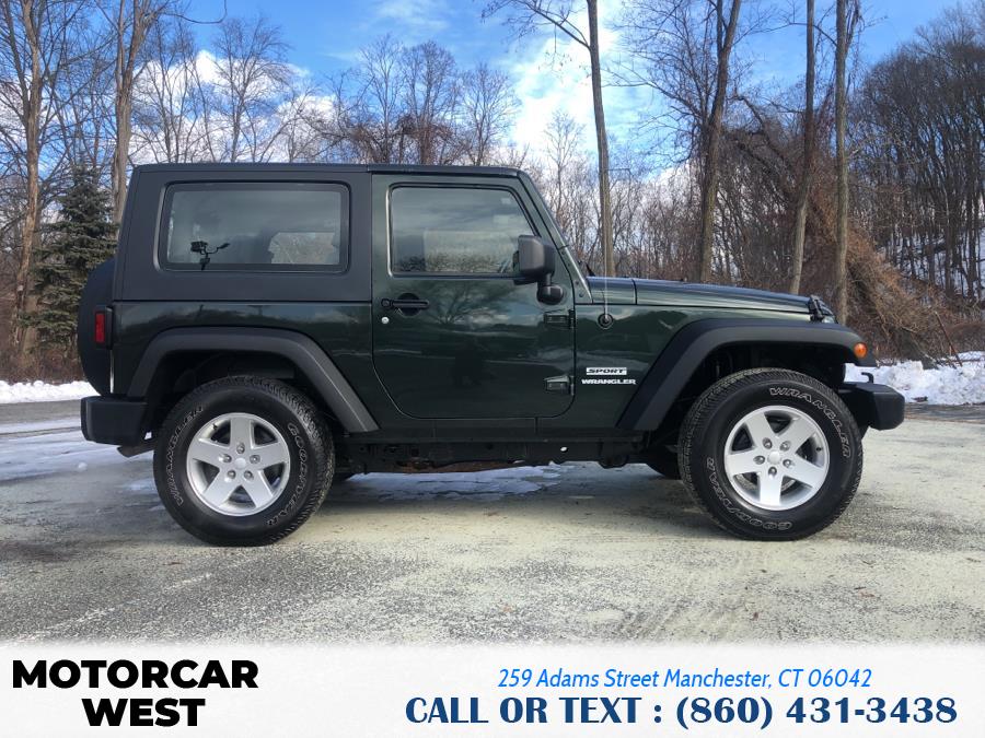 2010 Jeep Wrangler 4WD 2dr Sport, available for sale in Manchester, Connecticut | Motorcar West. Manchester, Connecticut 2010 Jeep Wrangler 4WD 2dr Sport, available for sale in Manchester, Connecticut | Motorcar West. Manchester, Connecticut
