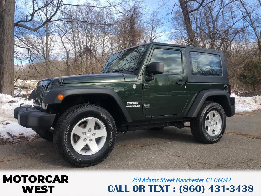 2010 Jeep Wrangler 4WD 2dr Sport, available for sale in Manchester, Connecticut | Motorcar West. Manchester, Connecticut 2010 Jeep Wrangler 4WD 2dr Sport, available for sale in Manchester, Connecticut | Motorcar West. Manchester, Connecticut