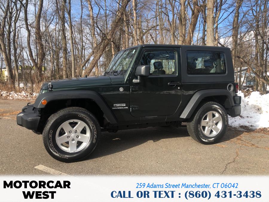 2010 Jeep Wrangler 4WD 2dr Sport, available for sale in Manchester, Connecticut | Motorcar West. Manchester, Connecticut 2010 Jeep Wrangler 4WD 2dr Sport, available for sale in Manchester, Connecticut | Motorcar West. Manchester, Connecticut