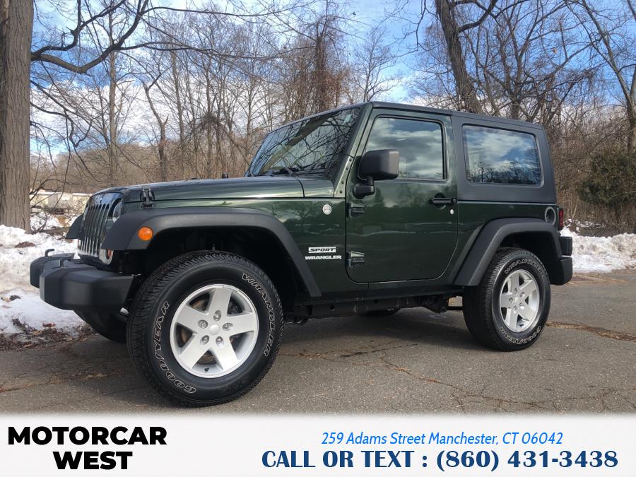 2010 Jeep Wrangler 4WD 2dr Sport, available for sale in Manchester, Connecticut | Motorcar West. Manchester, Connecticut 2010 Jeep Wrangler 4WD 2dr Sport, available for sale in Manchester, Connecticut | Motorcar West. Manchester, Connecticut