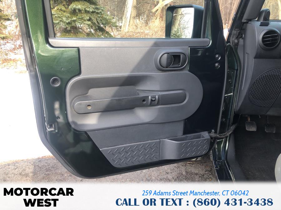 2010 Jeep Wrangler 4WD 2dr Sport, available for sale in Manchester, Connecticut | Motorcar West. Manchester, Connecticut 2010 Jeep Wrangler 4WD 2dr Sport, available for sale in Manchester, Connecticut | Motorcar West. Manchester, Connecticut