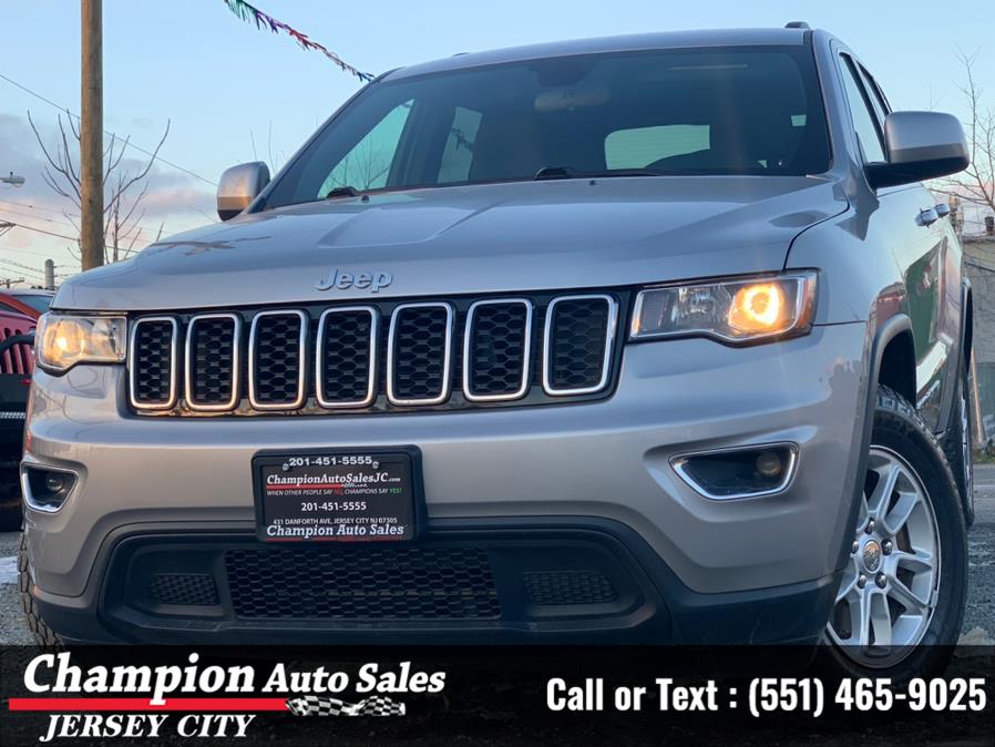 2018 Jeep Grand Cherokee Laredo 4x4 *Ltd Avail*, available for sale in Jersey City, New Jersey | Champion Auto Sales. Jersey City, New Jersey 2018 Jeep Grand Cherokee Laredo 4x4 *Ltd Avail*, available for sale in Jersey City, New Jersey | Champion Auto Sales. Jersey City, New Jersey